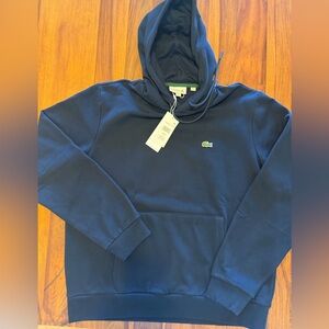 Lacoste Men's XL Navy Blue Hoodie